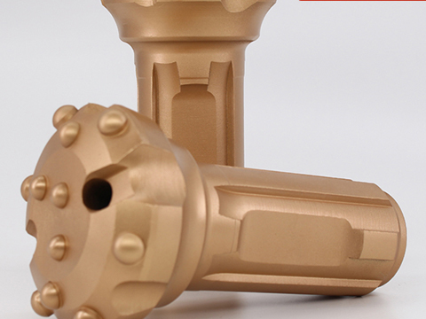 110型尖齿与球齿潜孔钻头：破岩哲学对决